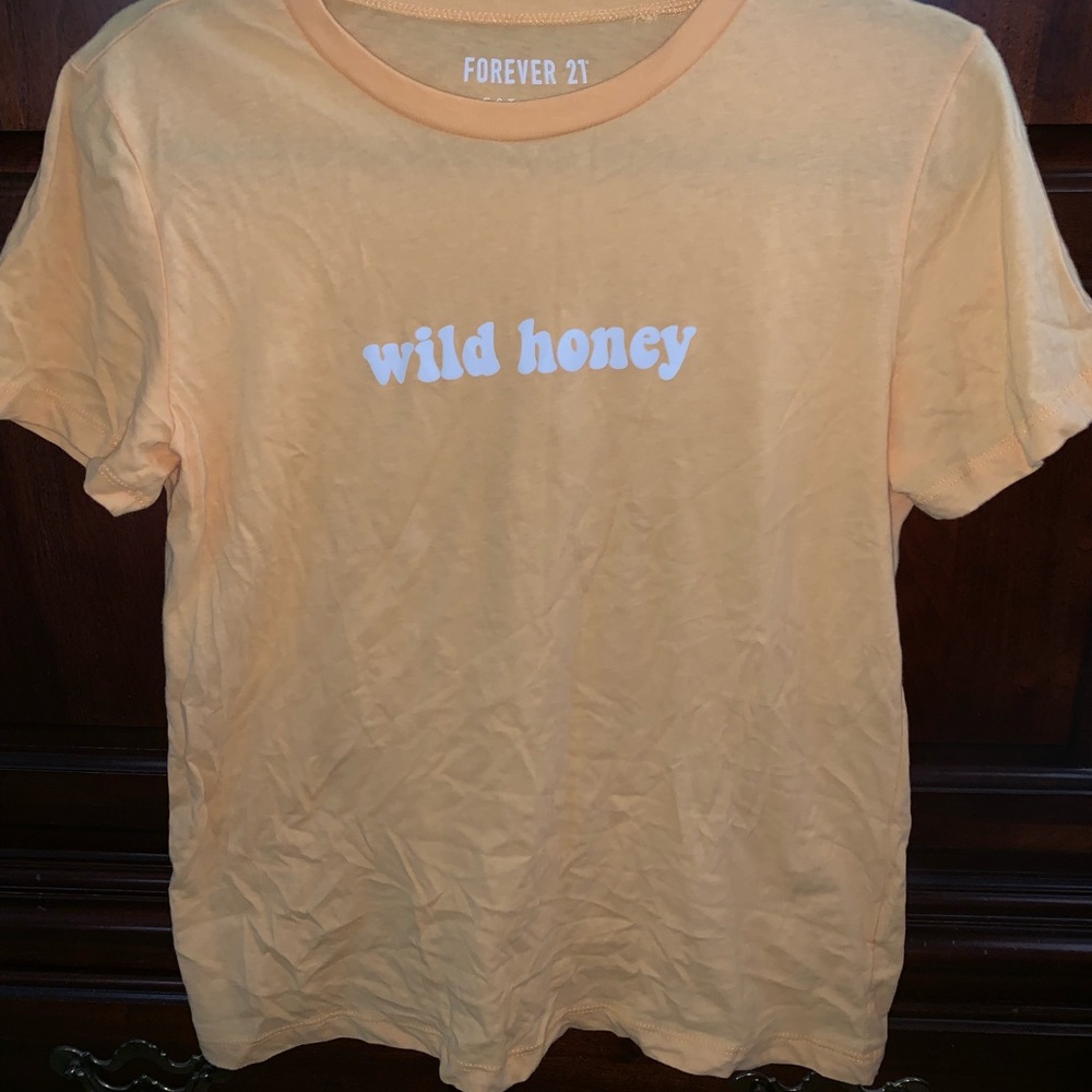 Yellow tee